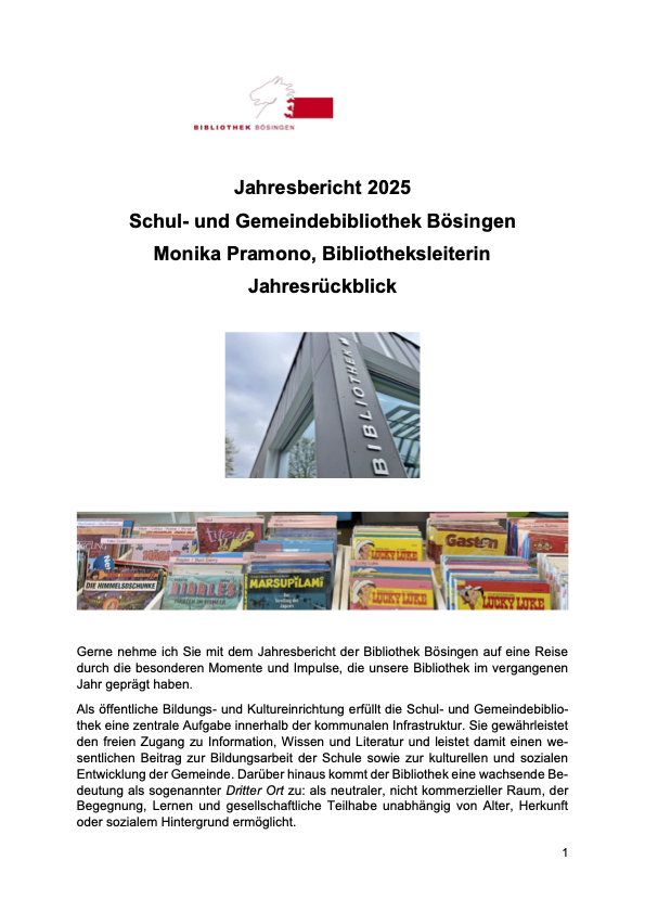 Jahresbericht 2025