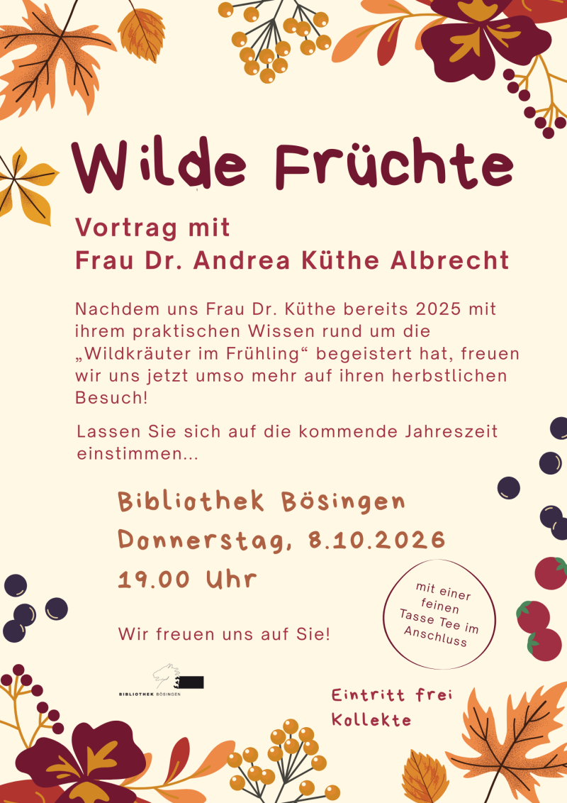 Vortrag Wilde Früchte