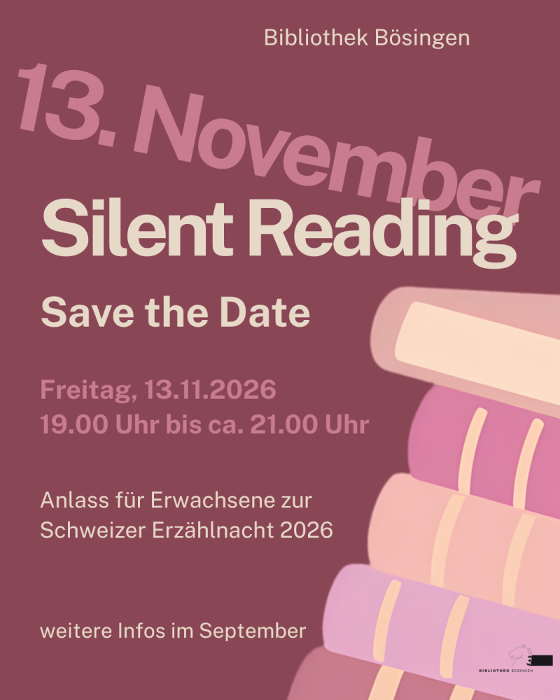 Silent Reading - Save the Date